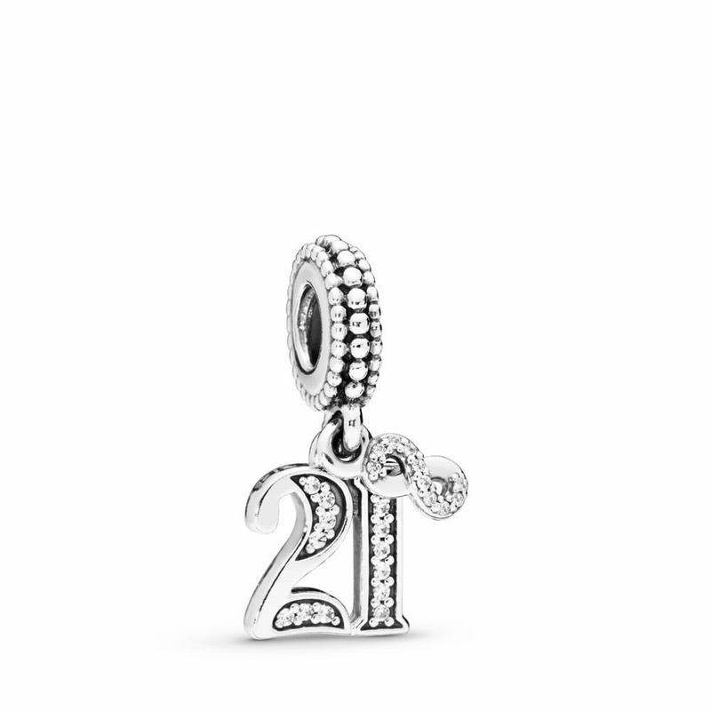 Pandora Australia 21 Dangle Charm - Sterling Silver | BWZXEL328